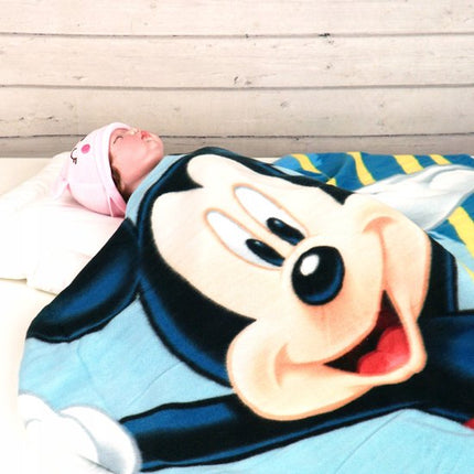 Couverture polaire Mickey Mouse plaid / couverture polaire 120 x 140 cm