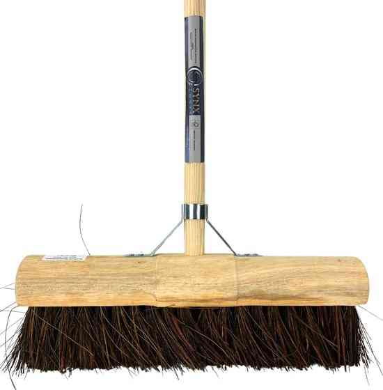 Synx Tools Balai municipal 45 cm - balai de rue - balais - Manche de 150 cm inclus