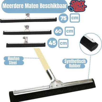 Raclette 75 cm avec manche 150 cm Synx Tools Raclette à eau - Raclette de nettoyage