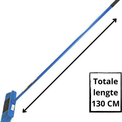 Synx Tools blauwen Binnen bezem - Bezems - incl.Steel 130cm