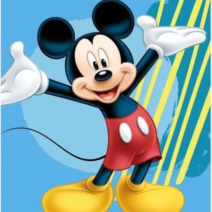 Couverture polaire Mickey Mouse plaid / couverture polaire 120 x 140 cm