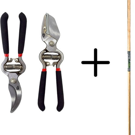 Synx Tools Voegenmes RVS + Spear & Jackson 2-delige Snoeischaar set