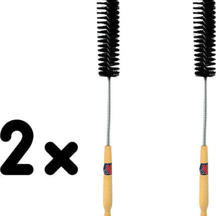Radiatorborstel Buigbaar- schrobborstel - radiatorborstel flexibel - bezems - radiator reinigen - radiator borstel