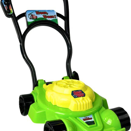 Groene Synx Tools speelgoed grasmaaier voor kinderen