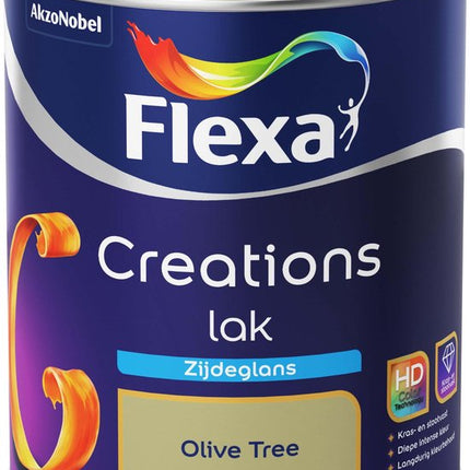 Flexa Creations Verf voor hout - Lak voor binnen - Zijdeglans 750 ml
