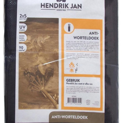 Hendrik Jan anti-worteldoek verpakking 2x5 meter