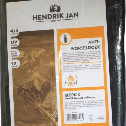 Hendrik Jan anti-worteldoek verpakking 4x5 meter