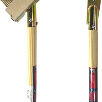 Synx Tools Brosses à joints - brosse en acier pour mauvaises herbes - Désherbeurs - Avec support et manche 160 cm