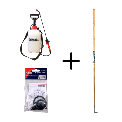 Synx Tools Voegenmes RVS + Spear & Jackson Drukspuit 5 Liter Met Ringen