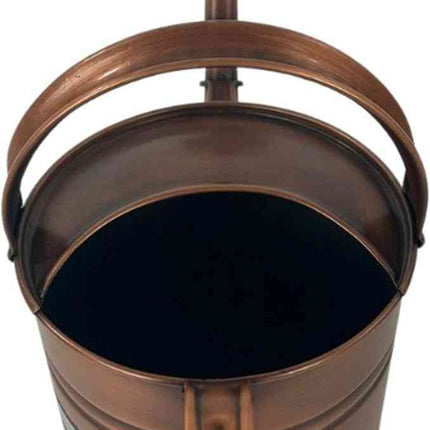 Arrosoir avec pomme d'arrosage en cuivre métallique 5 litres Synx Tools - Arrosoir de jardin - arrosoir pour plantes - petit arrosoir