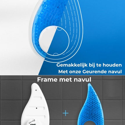 Blauwe luchtverfrisser 30 dagen geurend