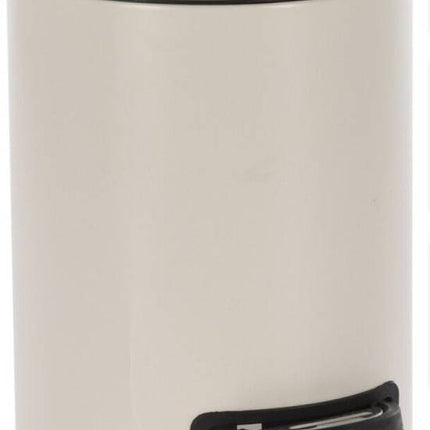 Poubelle à pédale 3 litres Taupe de 17 x 25 cm - Accessoires/fournitures de salle de bain
