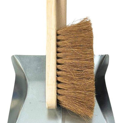 Balai Synx Tools en coco 60 cm et ensemble pelle et balayette en coco