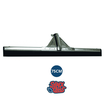 Synx Raclette de sol en caoutchouc synthétique noir 75 cm - sans manche