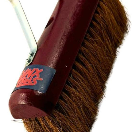 Synx Tools Balai coco Balai d'intérieur 30 cm - Balai en coco Capuchon rouge - Balai d'intérieur - Poils en coco - Balai d'intérieur - Balai - Sans manche