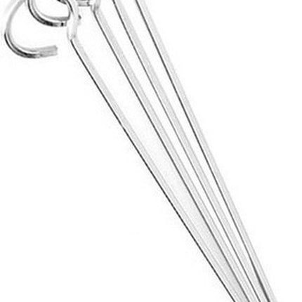 30 pièces Brochettes Grill/BBQ 28 cm