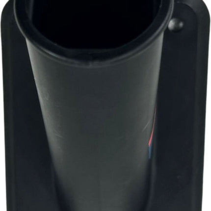 Synx Tools Support pour mât de drapeau en plastique noir - Mât de drapeau