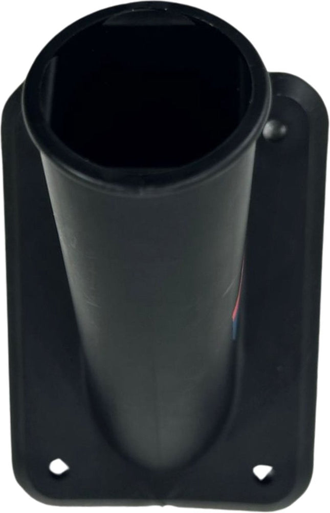 Synx Tools Support pour mât de drapeau en plastique noir - Mât de drapeau