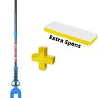 vloermop met 1 extra spons