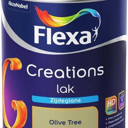 Flexa - Creations - Lak - Zijdeglans - Olive Tree - 750 ml