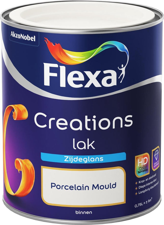 Flexa - Creations - Lak - Zijdeglans - Porcelain Mould - 750 ml