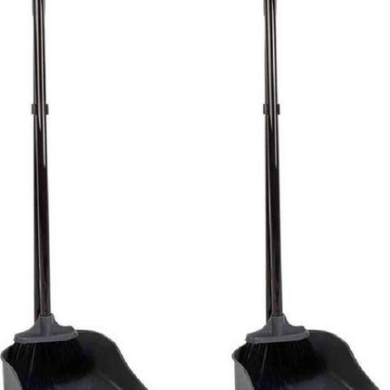 2x Synx Tools Pelle et balayette de luxe noires - manche inclus