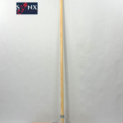bezem kokos BinnenBezem Cocos 60 cm - Bezem - Bezems - Zaalveger - Zachte Bezem - Veger - Cocosharen - met Houten steel 150cm