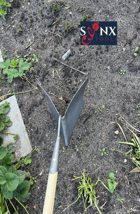 Synx Tools  Bêche 20 cm - outils de jardinage - manche 160 cm inclus