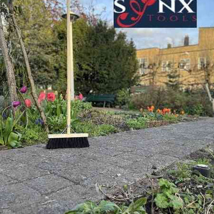 Synx Tools Balai de ville 30 cm Colombo avec manche 150 cm - Balai de rue
