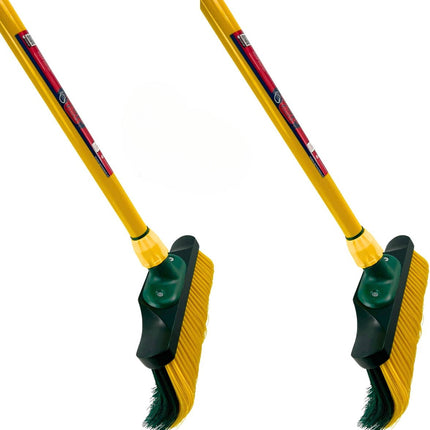 Balai à griffes, 2 unités - 28 cm ou 35 cm - Balai de rue - Balais - Manche télescopique de 70 à 140 cm