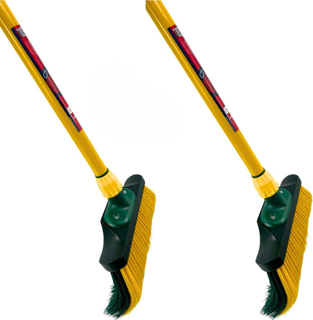 Balai à griffes, 2 unités - 28 cm ou 35 cm - Balai de rue - Balais - Manche télescopique de 70 à 140 cm
