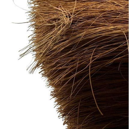Synx Tools Balai coco Balai d'intérieur 30 cm - Balai en coco Capuchon rouge - Balai d'intérieur - Poils en coco - Balai d'intérieur - Balai - Sans manche