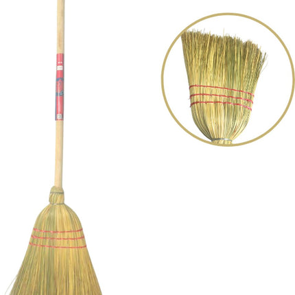 Synx Tools kinder mixstrobezem - bezems - kinder bezem - bezem kind - speelgoed bezem - Lengte 91cm