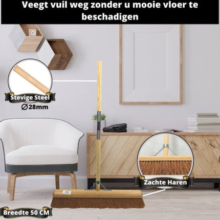 Coco Binnenbezem 50cm