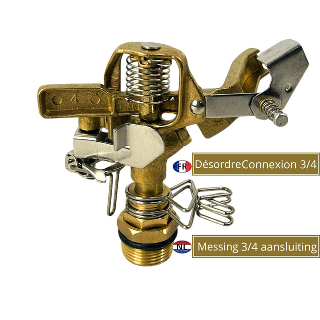 Synx Tools messing sektorsproeier met 3/4 aansluiting