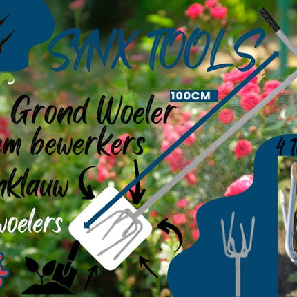Griffe de jardin Synx Tools Bêche - Râteaux - Outils de jardinage - Bêches