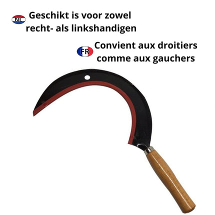 Synx Tools Faucille ronde - Outils de jardinage - Lame trempée
