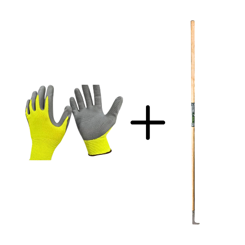 Spear & Jackson Werkhandschoen + Synx Tools Voegenmes RVS