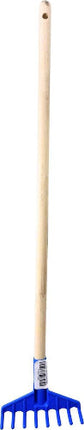 Synx Tools Râteau en plastique pour enfants - Manche de 75 cm inclus - Jouets de jardinage - Manche de 80 cm inclus.