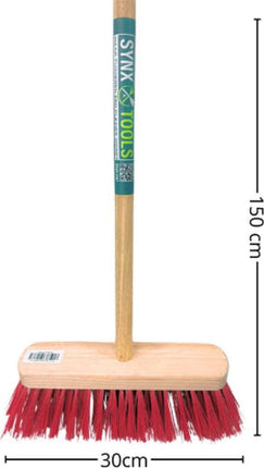 Nylon Straatbezem 30 cm