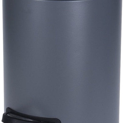 Poubelle à pédale 3 litres 2 pièces - Petites poubelles 3 litres taupe
