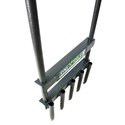 Synx Tools Aérateur de gazon 30 cm - fourche à bêcher  - aérateur de gazon