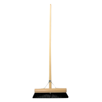 Balai d'intérieur Synx Tools 30 cm et ensemble pelle et balayette noirs