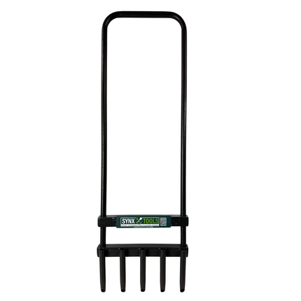 Synx Tools Aérateur de gazon 30 cm - fourche à bêcher  - aérateur de gazon
