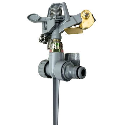 Synx Tools arroseur sectoriel - arroseur - laiton - 360 degrés - limiteur de secteur - portée 14 m