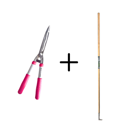 Synx Tools Voegenmes RVS + Spear & Jackson Heggenschaar  Roze