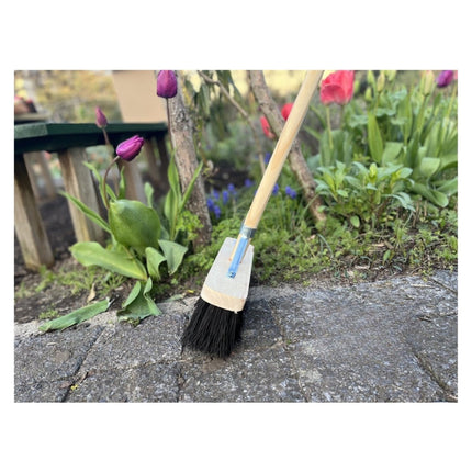 Synx Tools Sarcloir droit 16 cm + balai Colombo 30 cm - Sarcloir - 170 cm en acier avec poignée
