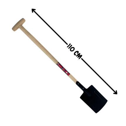 Synx Tools spade 110cm met T-greep en gelast metaal