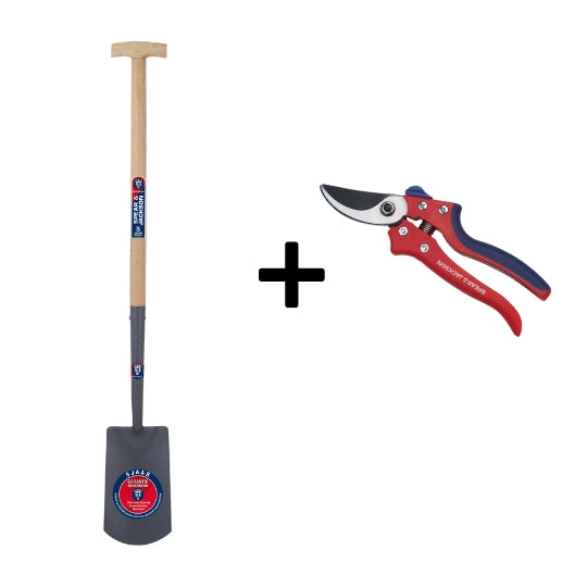 Spear & Jackson Spade Neverbend Set de sécateurs - Sécateurs - Outils de jardinage durables