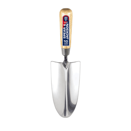 Kit de plantation en acier inoxydable poli - Spear&Jackson - 3 pièces - Outils de jardinage